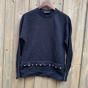Diesel Black Gold Studded Crewneck Sweater XS